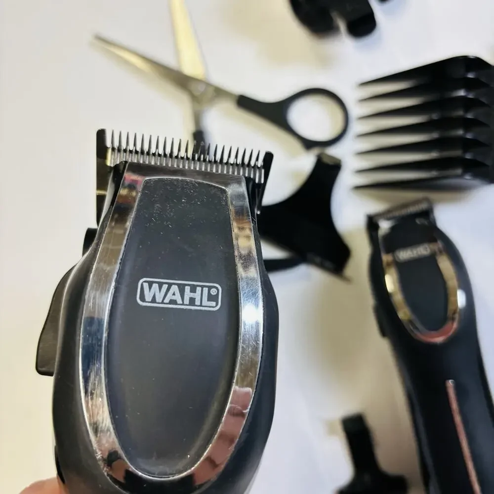 Wahl HairCut Combo Haircutting Kit - 14 Pieces. Clean! Works. Tested.
